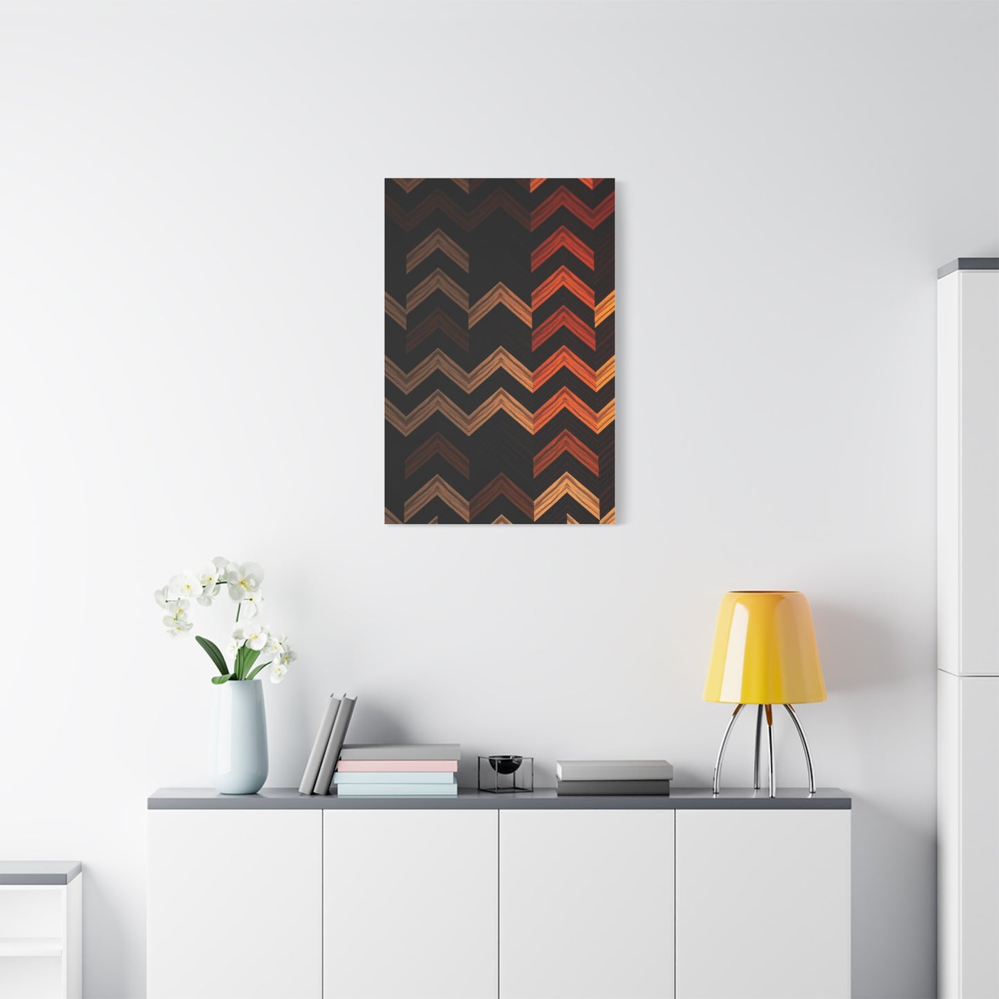 Supreme Chevron Pattern Art Wall Art & Canvas Print