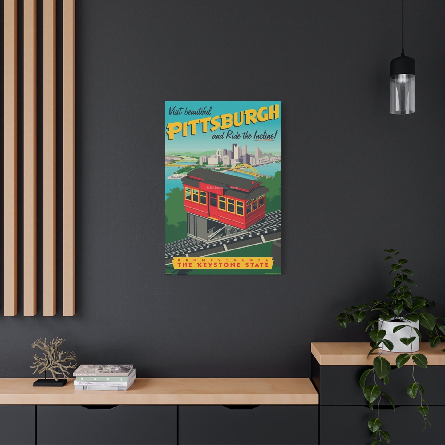 Pittsburgh City View Poster Wall Art & Canvas Prints