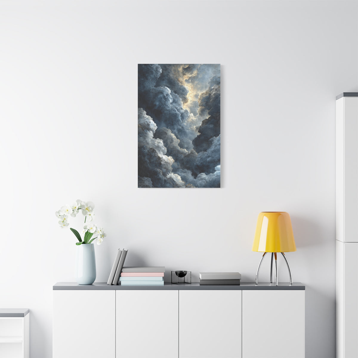 Storm Cloud Dramatic Abstract Wall Art & Canvas Print
