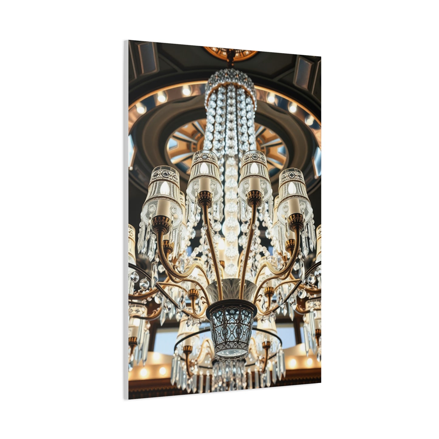 Chandelier Art Supreme Canvas Wall Art & Canvas Print
