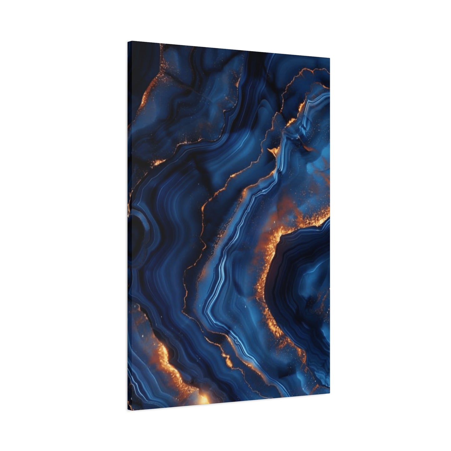 Navy Blue Abstract Wall Art & Canvas Prints