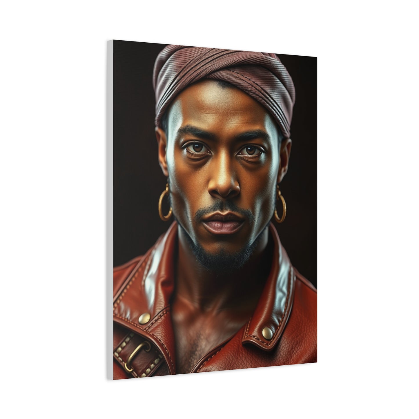 Vision Denim and Leather Art Art Wall Art & Canvas Print