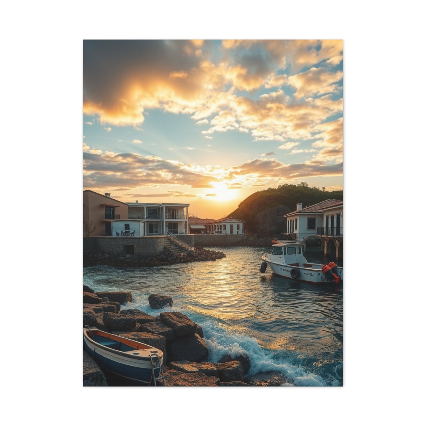 Maritime Elegance Canvas Wall Art & Canvas Print