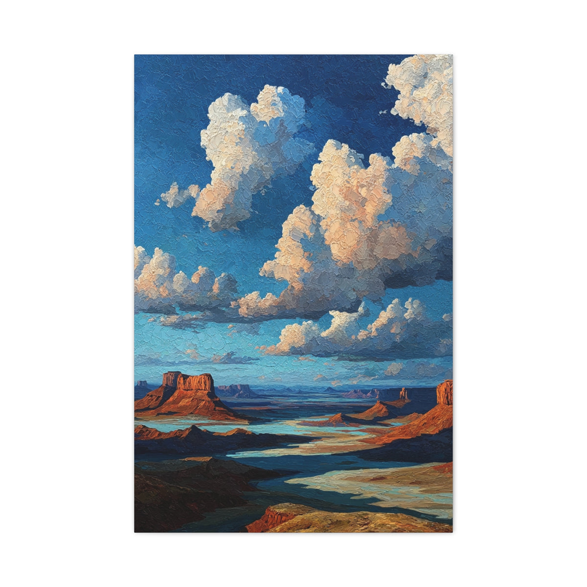 Grand Canyon Sky Vista Landscape Wall Art & Canvas Print