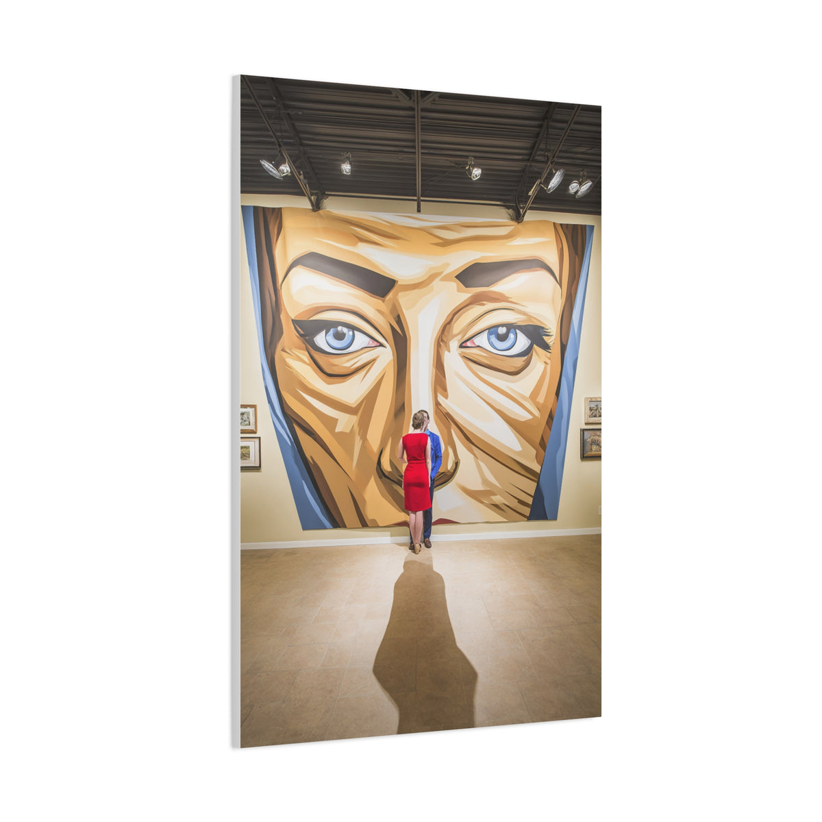 Monumental Contemporary Gallery Portrait Wall Art & Canvas Print