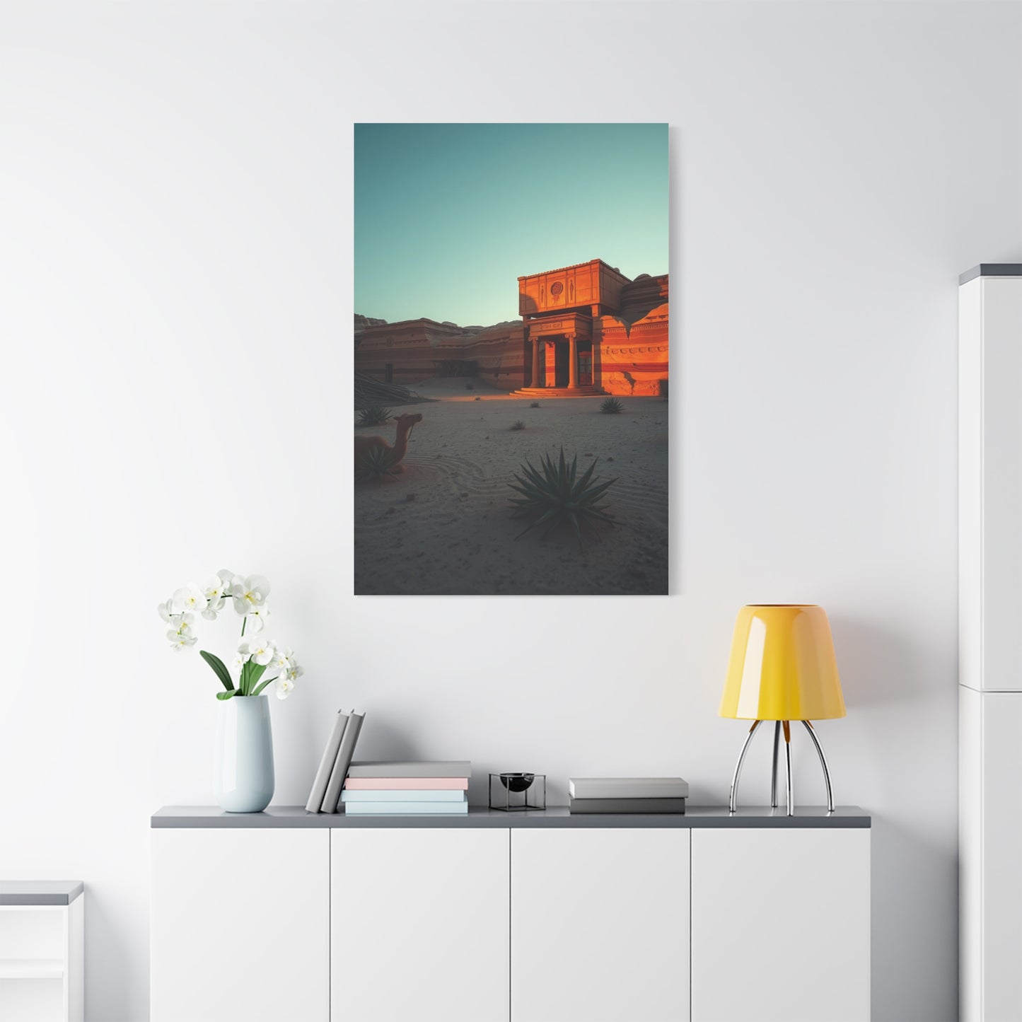 Dune Symphony Canvas Wall Art & Canvas Print