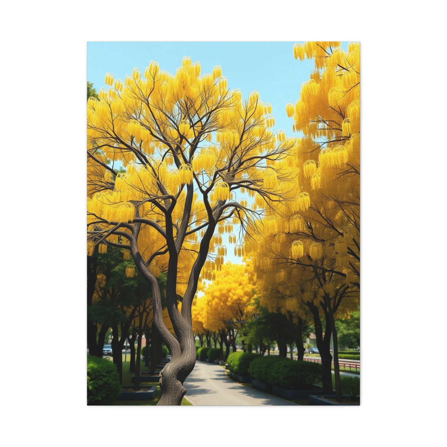 Ginkgo Tree Art Luxury Canvas Wall Art & Canvas Print