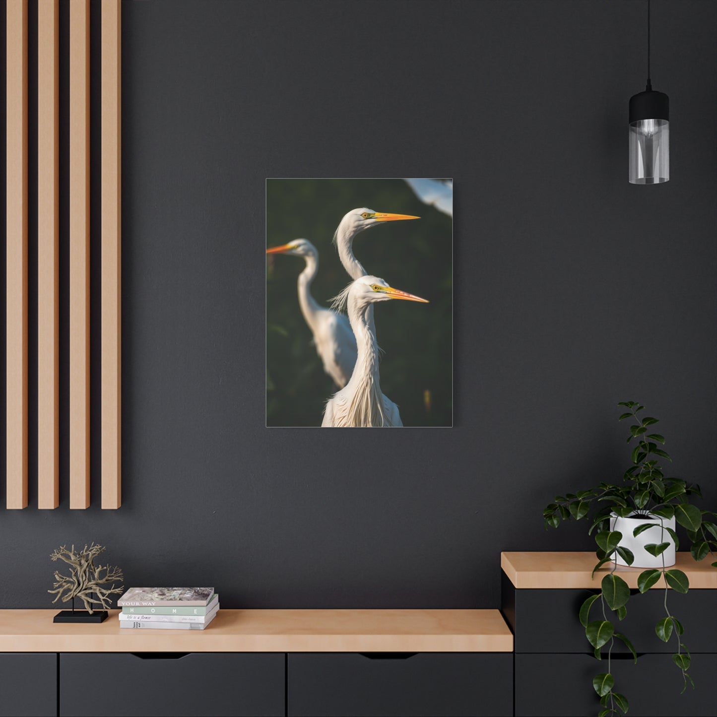 Herons and Egrets Art Supreme Gallery Wall Art & Canvas Print