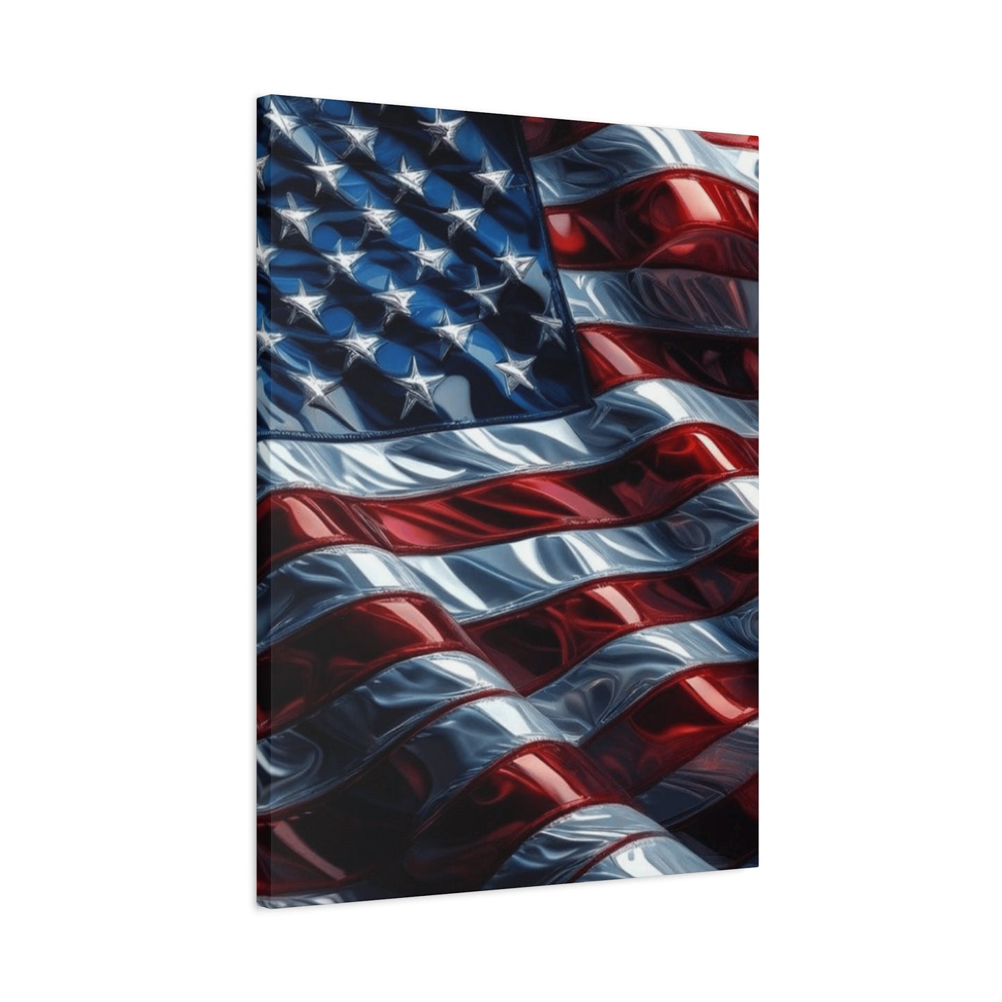 American Flag Waves Wall Art & Canvas Prints