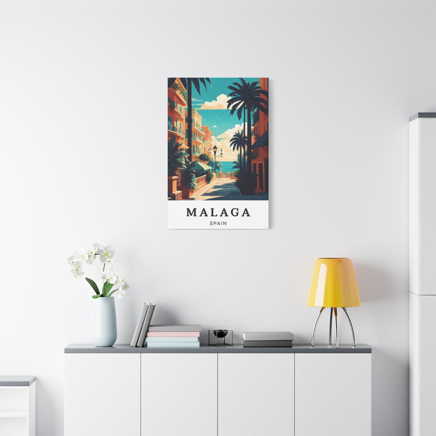 Malaga Spain Poster Wall Art & Canvas Prints