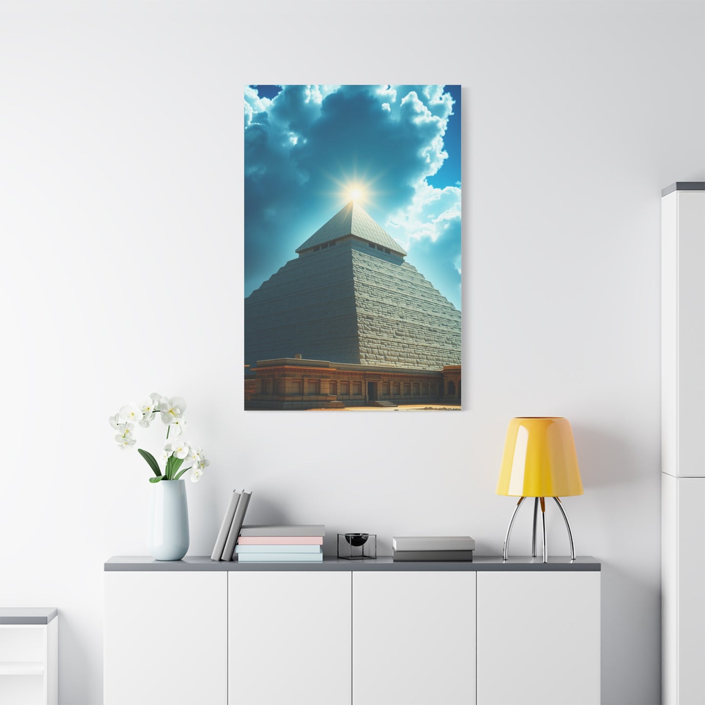 Masterpiece Pyramid Art Vision Wall Art & Canvas Print
