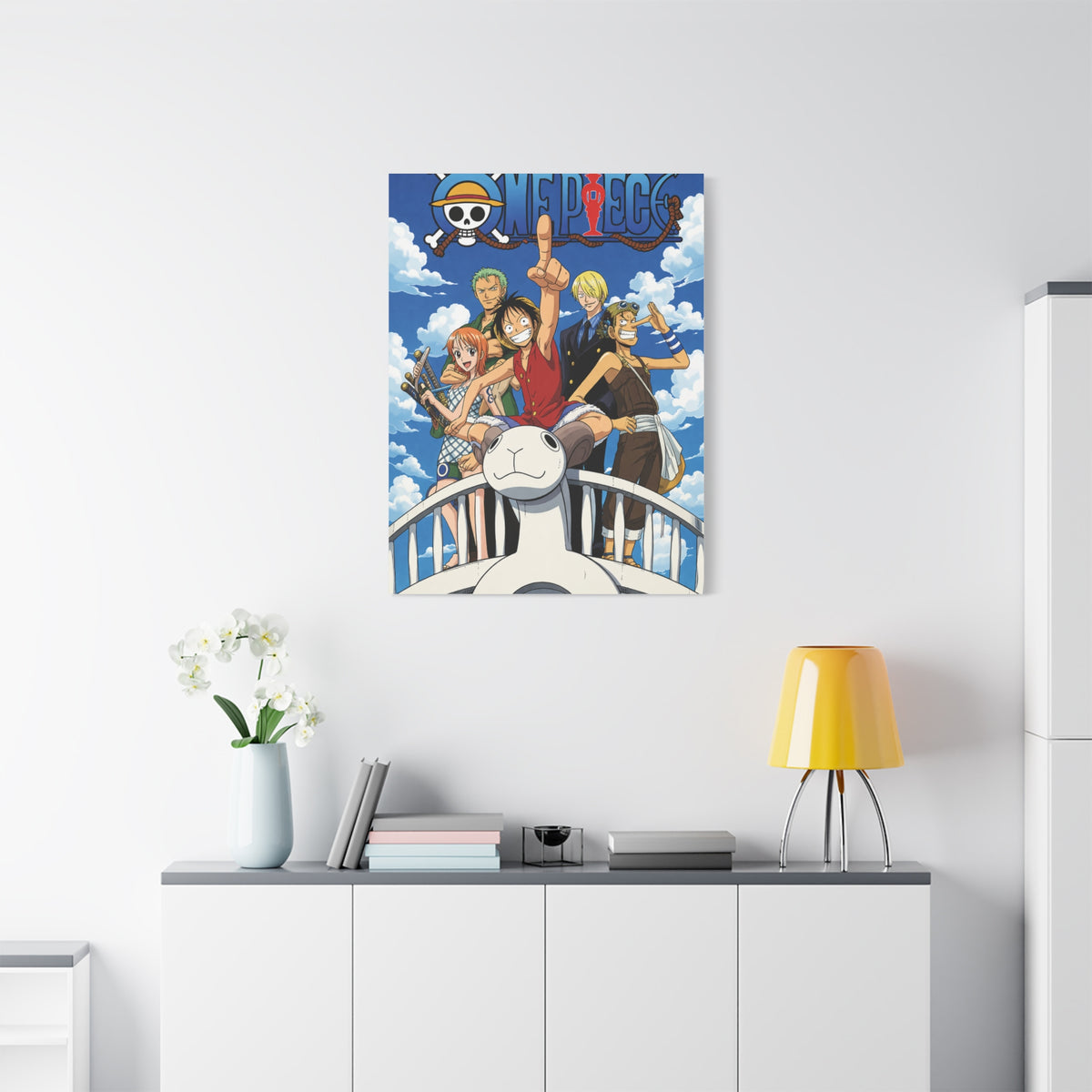 One Piece East Blue Going Merry Poster Wall Art & Canvas Print
