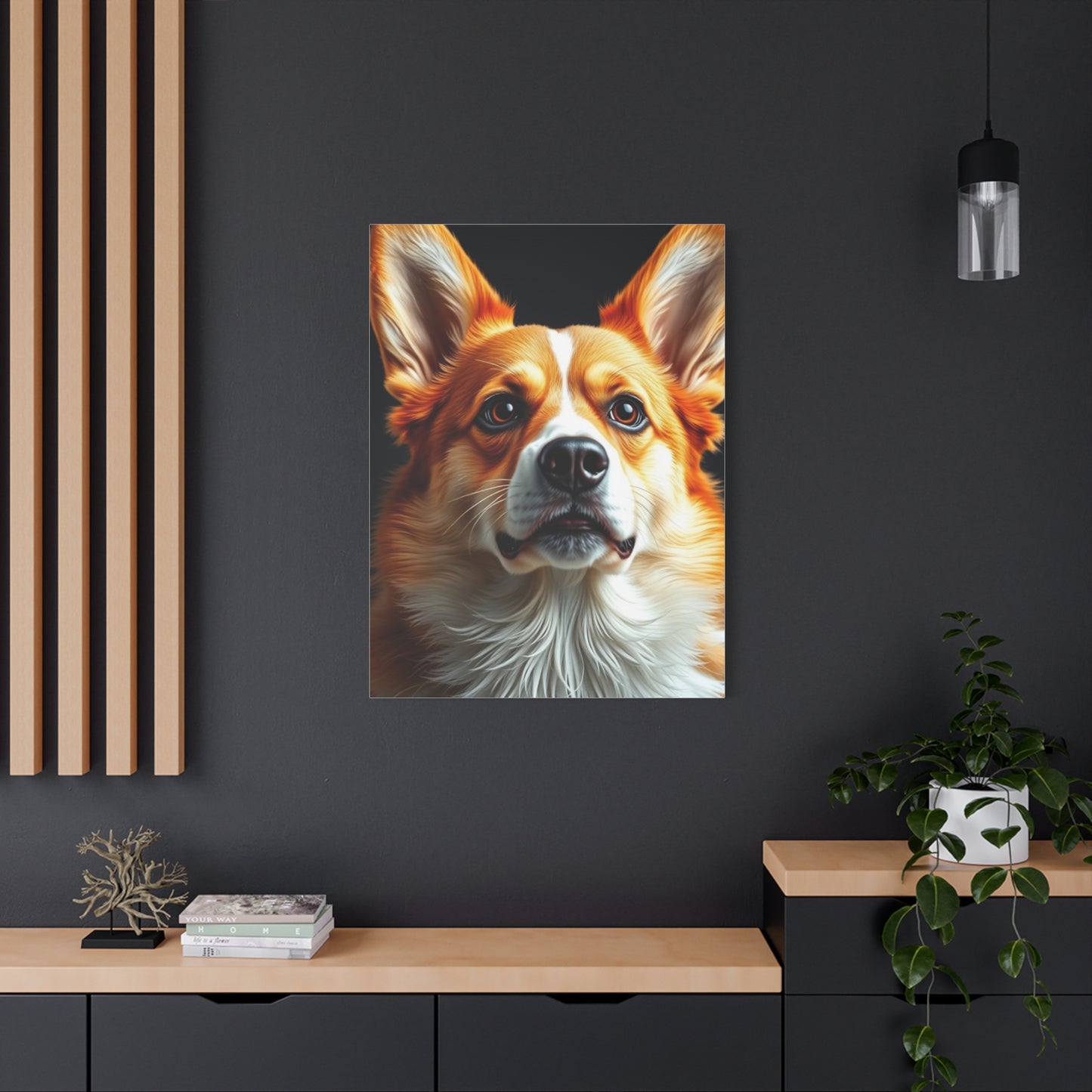 Corgi Dog Art Supreme Gallery Wall Art & Canvas Print