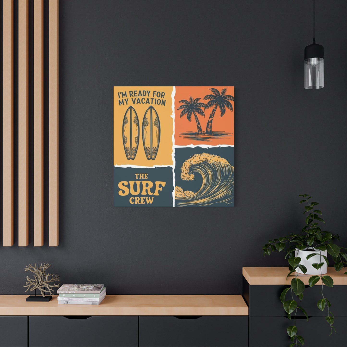 Surfing Poster Wall Art & Canvas Prints
