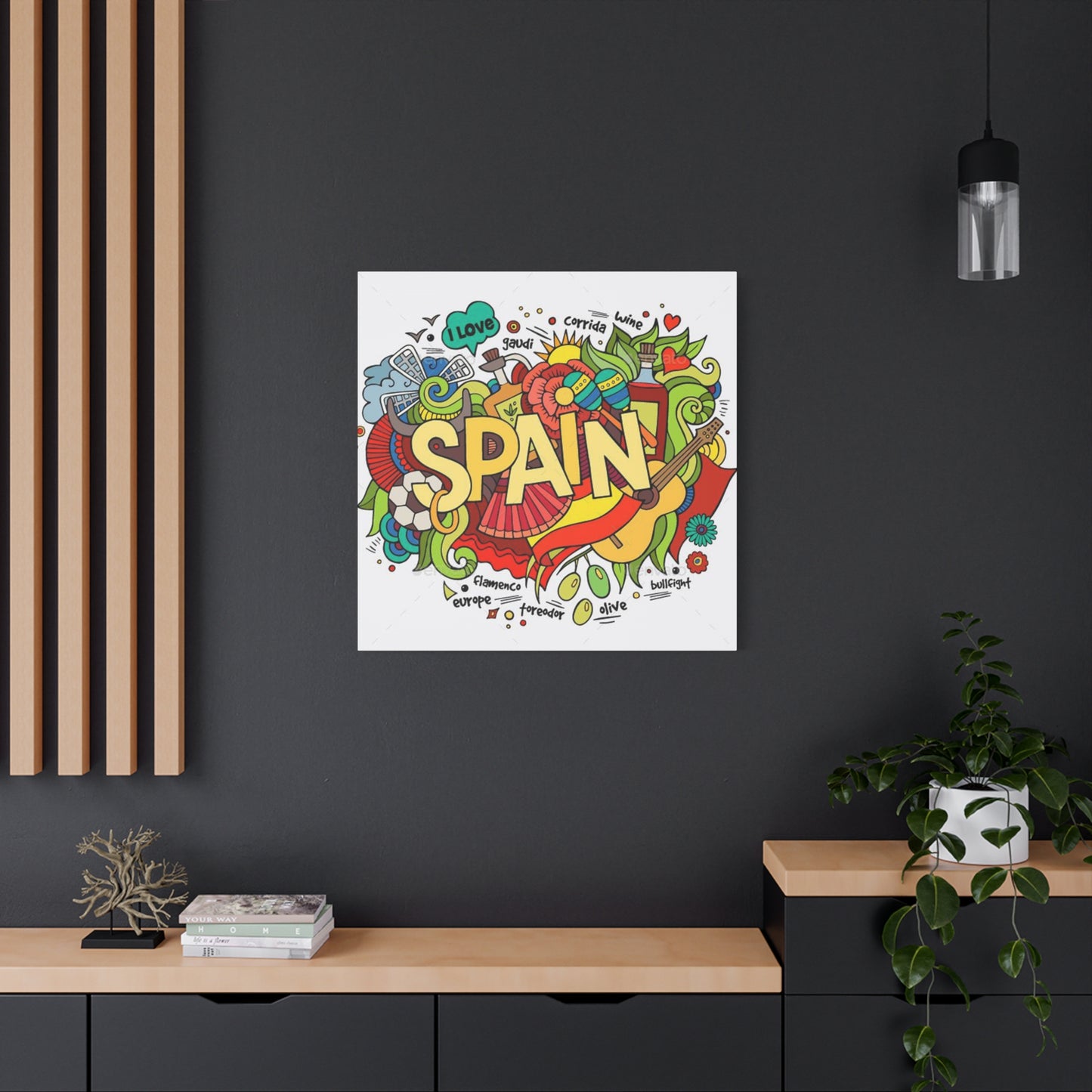 Spain Graffiti Wall Art & Canvas Prints