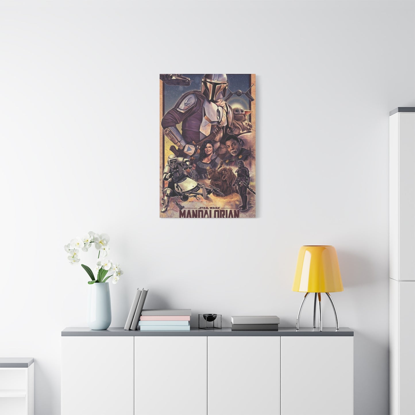 Mandalorian Poster Wall Art & Canvas Prints
