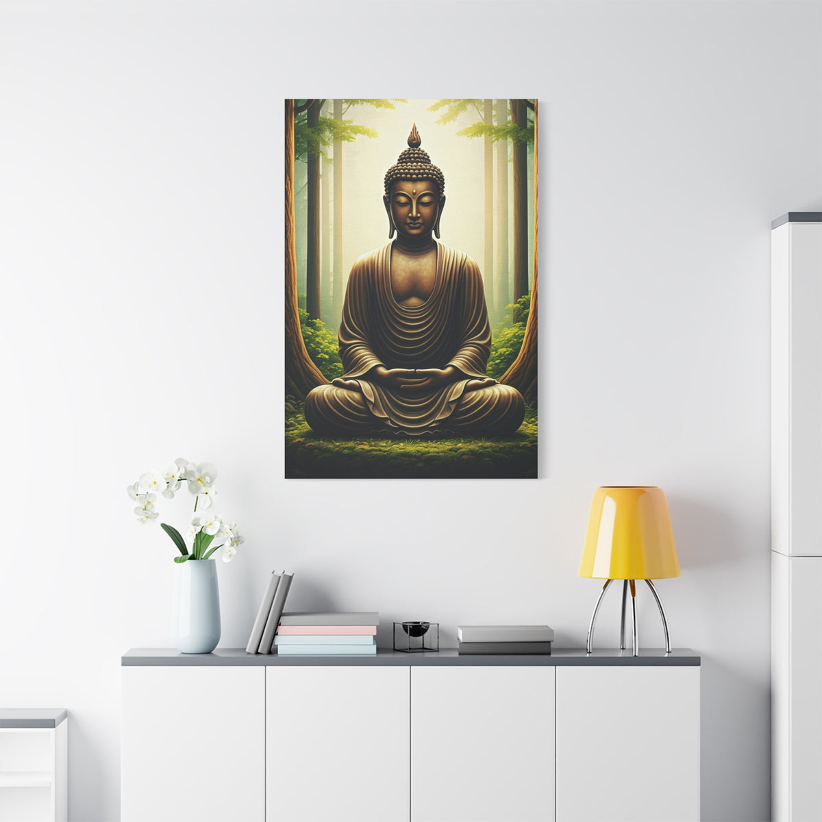 Forest Sanctuary Buddha Wall Art & Canvas Prints