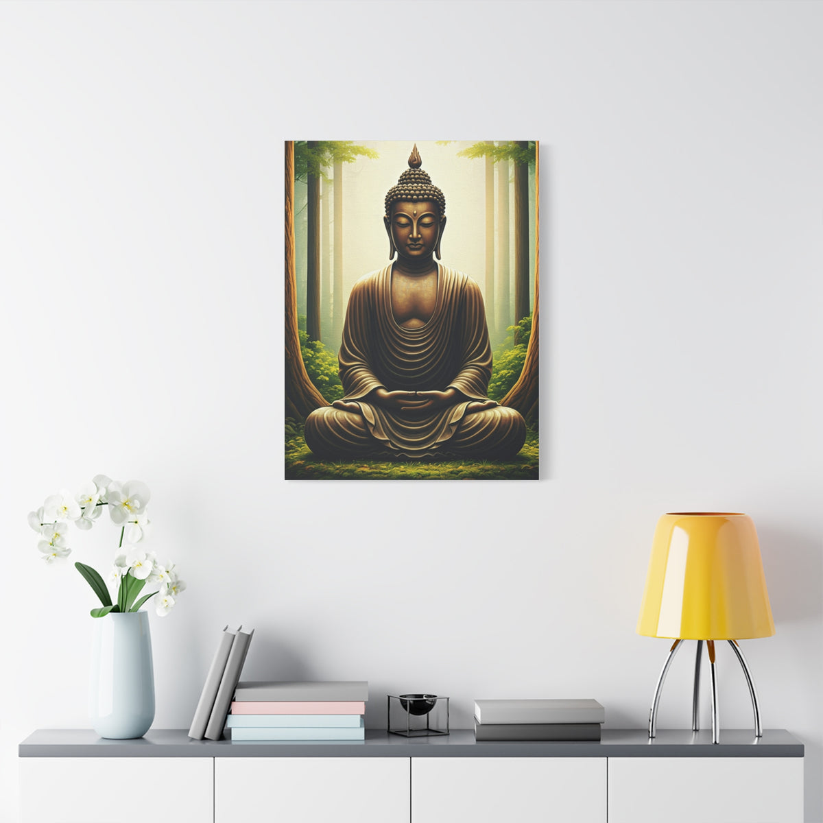 Forest Sanctuary Buddha Wall Art & Canvas Prints
