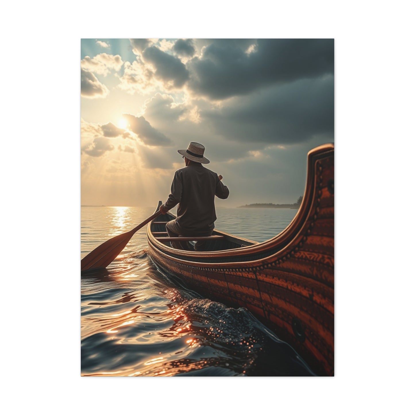 Canoe Art Supreme Gallery Wall Art & Canvas Print