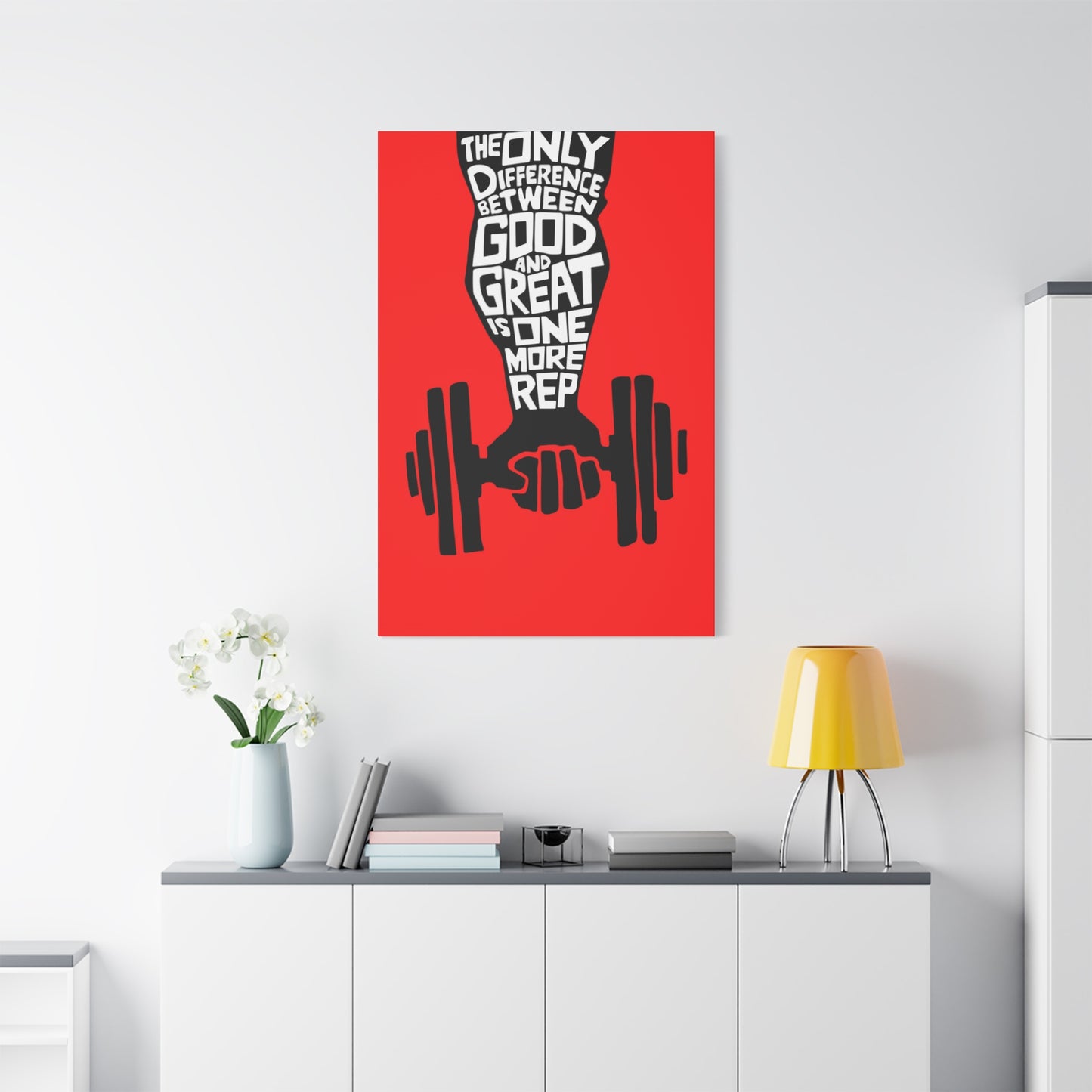Gym Motivation Wall Art & Canvas Prints