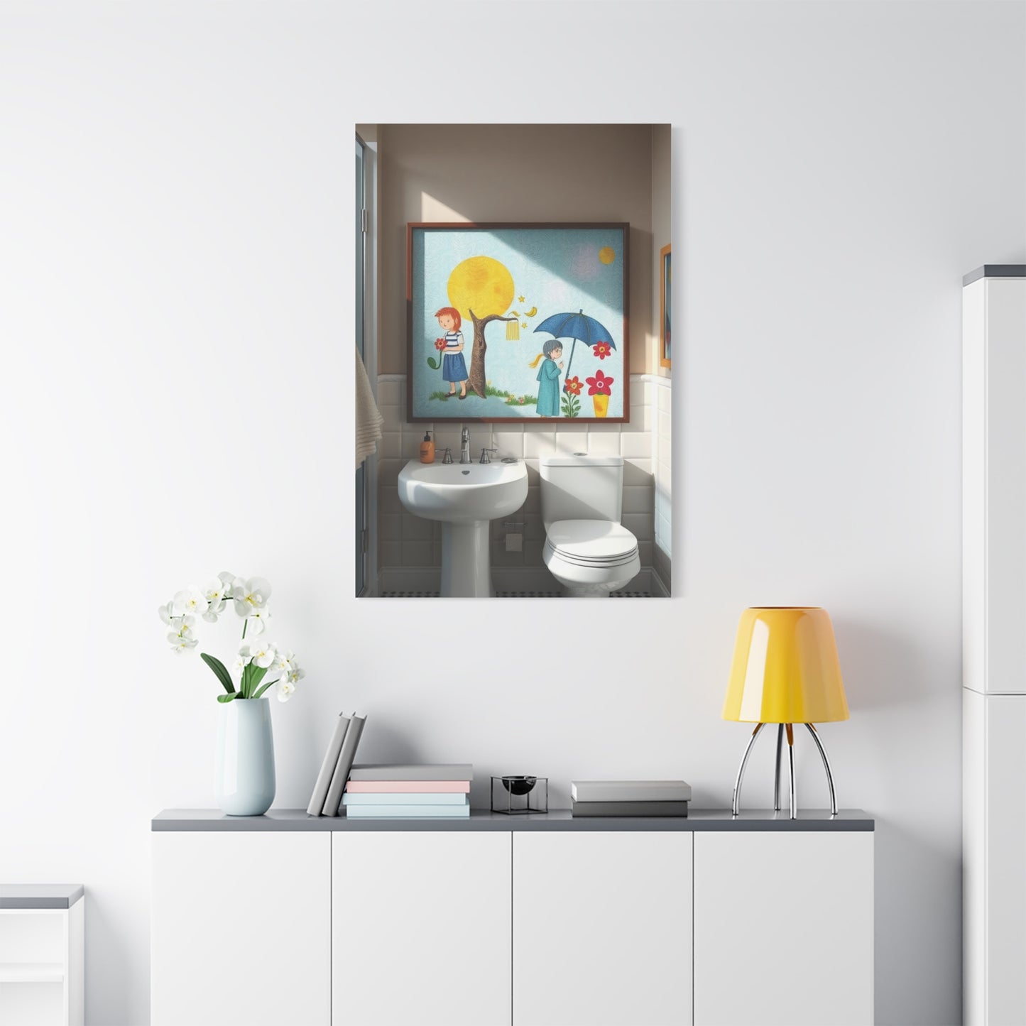 Elite Kid’s Bathroom Art Vision Wall Art & Canvas Print