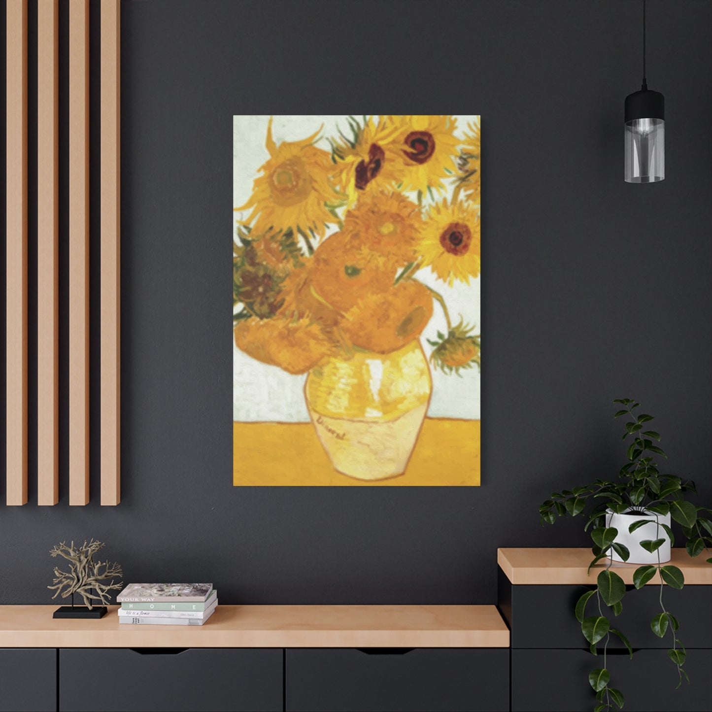 Sunflower Vase Wall Art & Canvas Prints