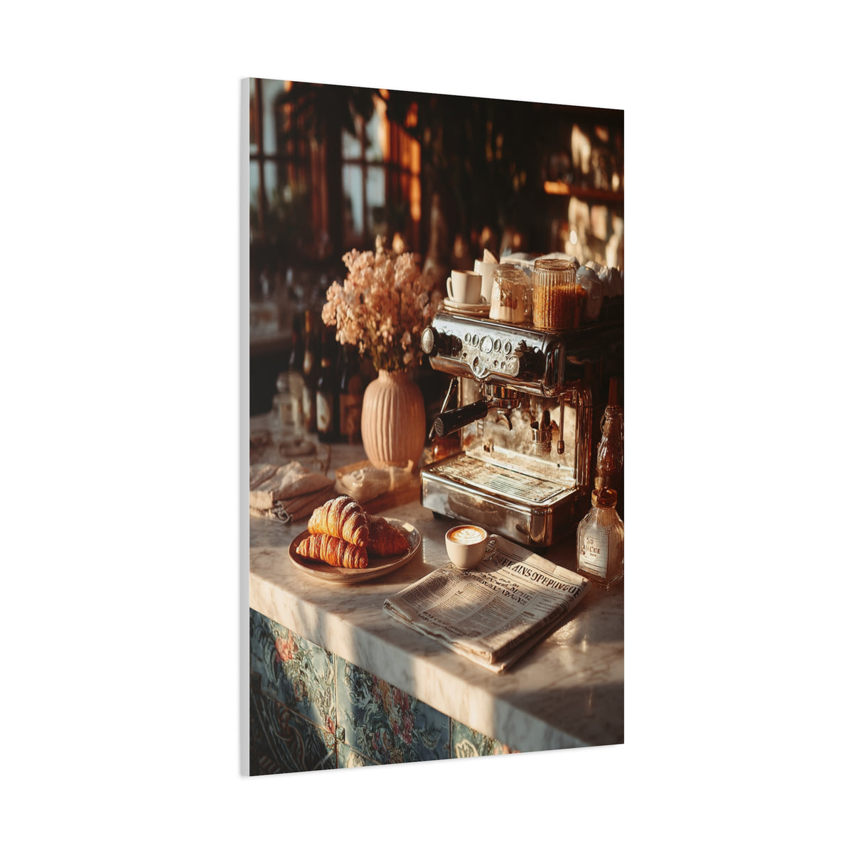 Italian Espresso Bar Morning Ritual Wall Art & Canvas Print