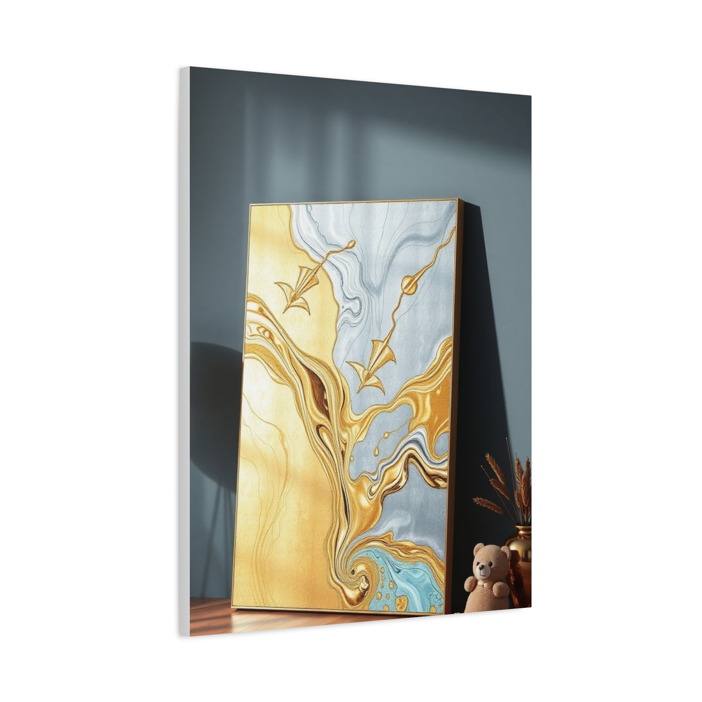 Vision Gold & Silver Canvas Art Art Wall Art & Canvas Print
