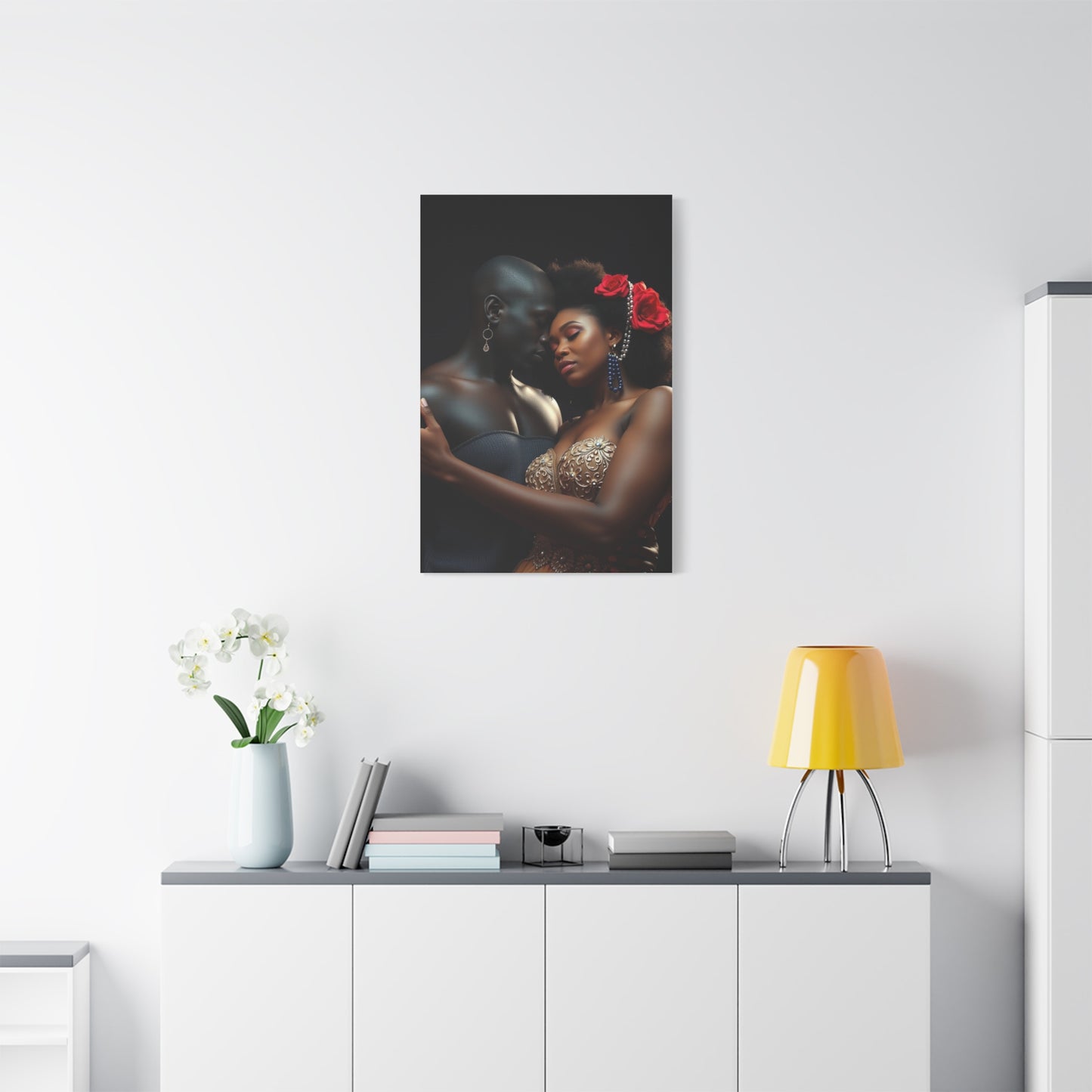 Black Love Art Supreme Canvas Wall Art & Canvas Print