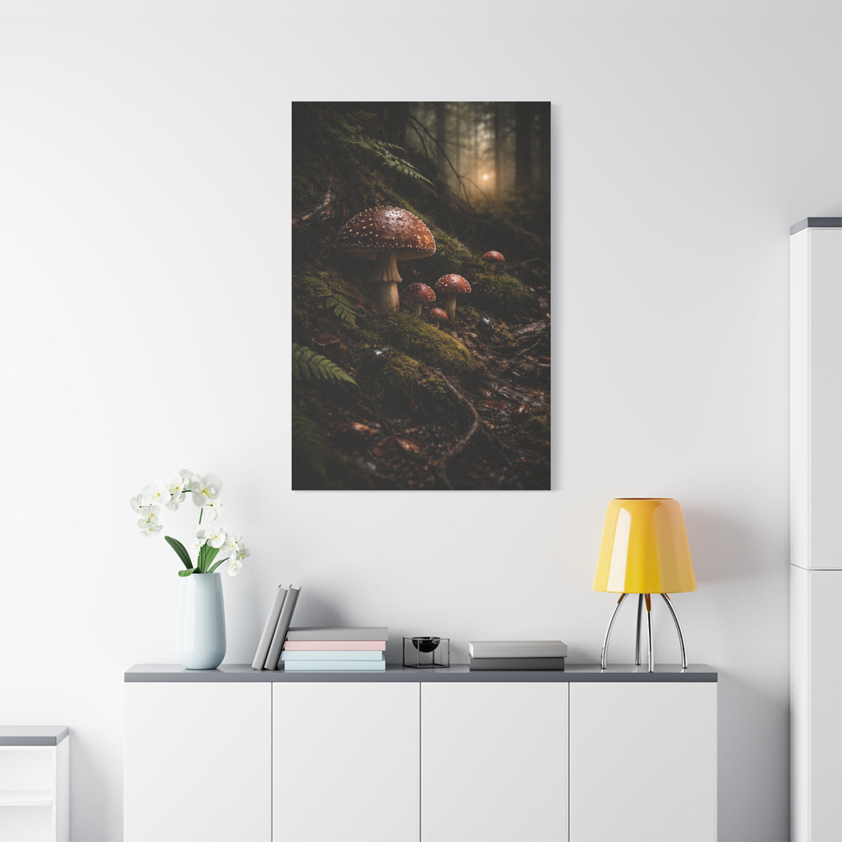 Dark Goblincore Forest Floor Wall Art & Canvas Print