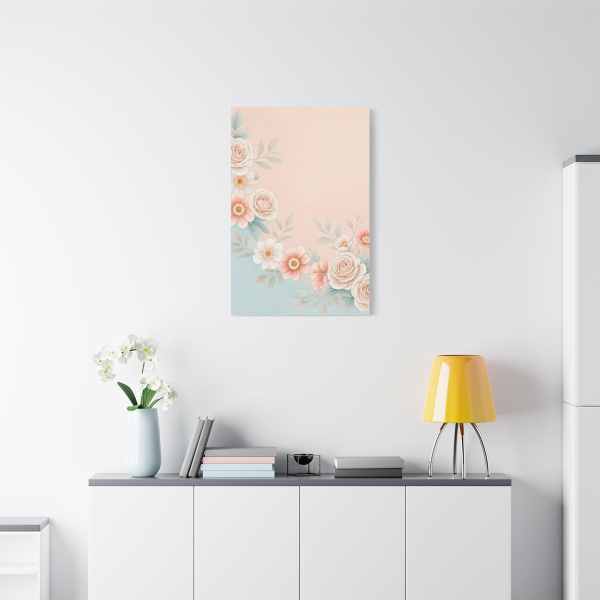 Soft Floral Harmony Wall Art & Canvas Prints