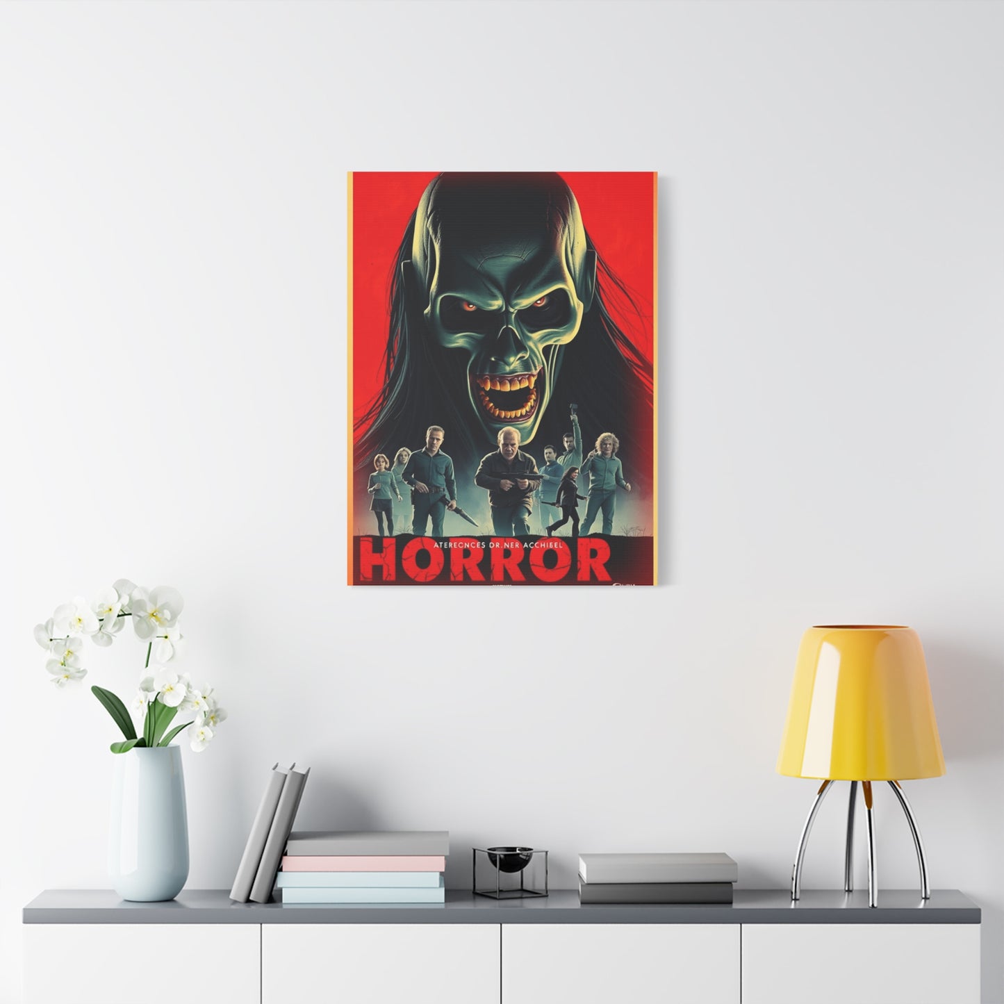 Vision Horror Movie Posters Art Art Wall Art & Canvas Print
