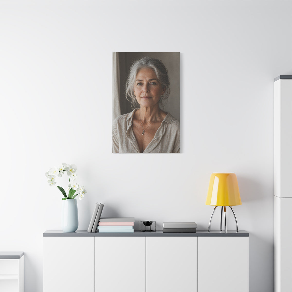 Mature Natural Light Portrait Wall Art & Canvas Print