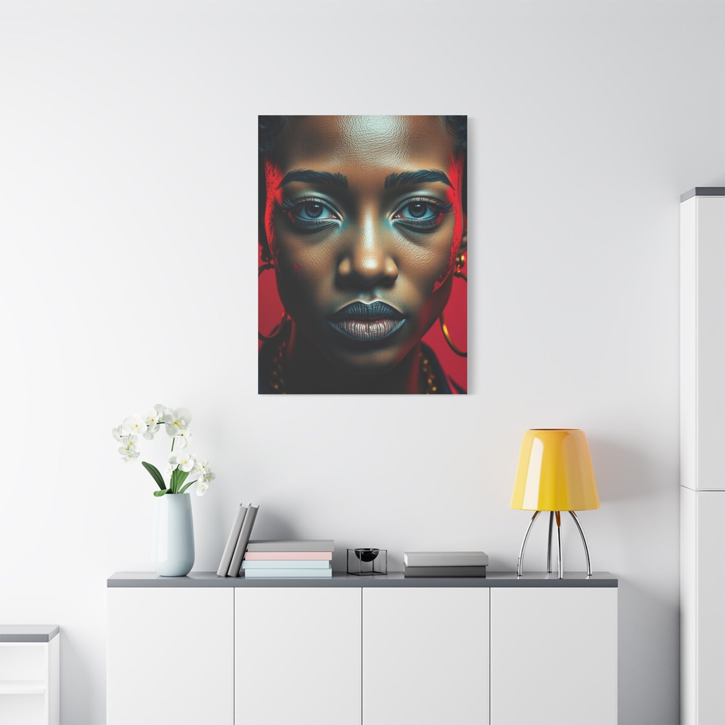 Duchess of Dynamic Hues Wall Art & Canvas Print