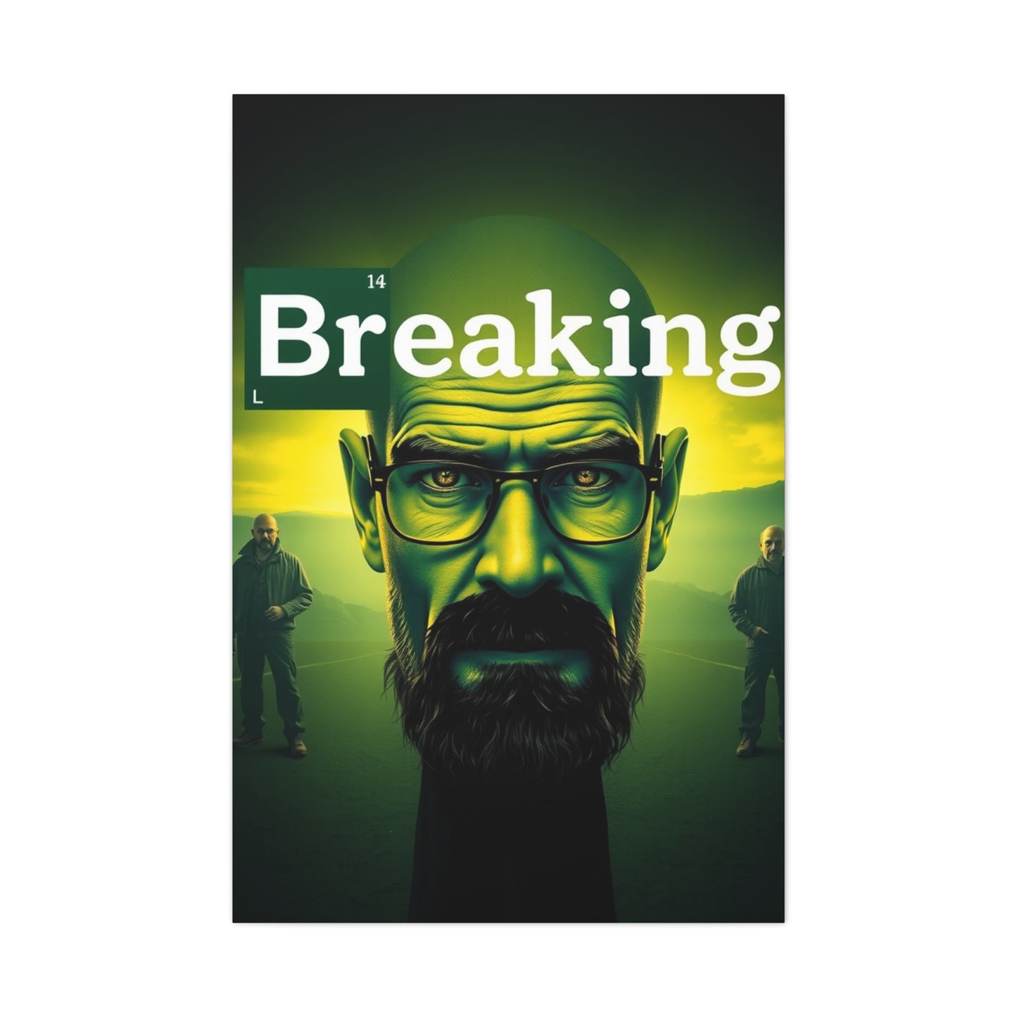 Supreme Breaking Bad Art Wall Art & Canvas Print