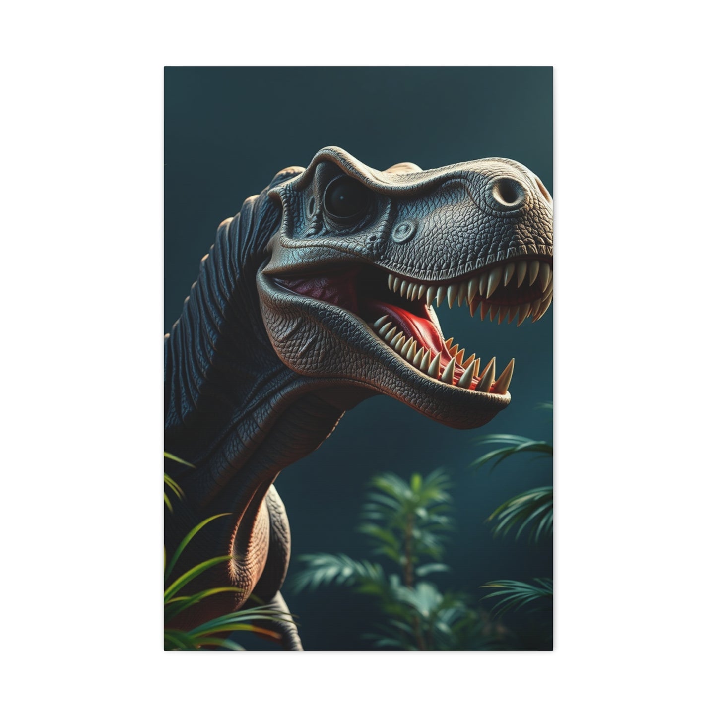 Vision Jurassic Park Art Art Wall Art & Canvas Print