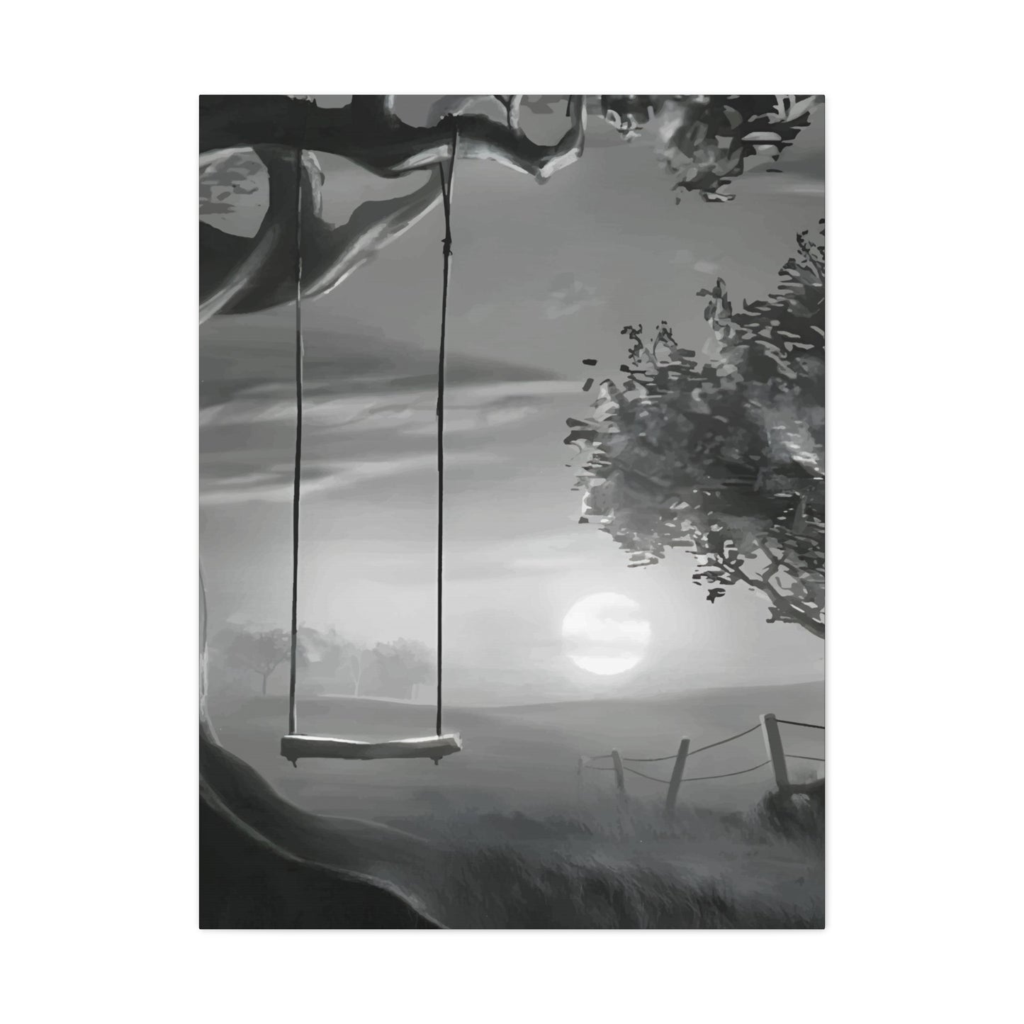Empty Swing Wall Art & Canvas Prints