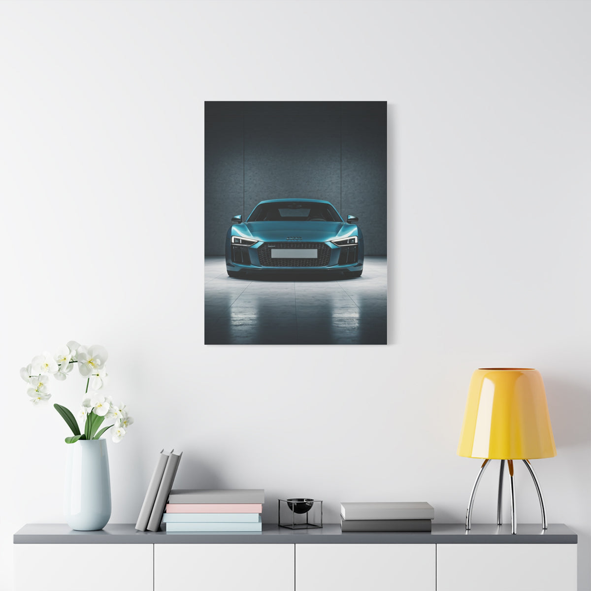 Audi R8 Precision Engineering Showcase Wall Art & Canvas Prints