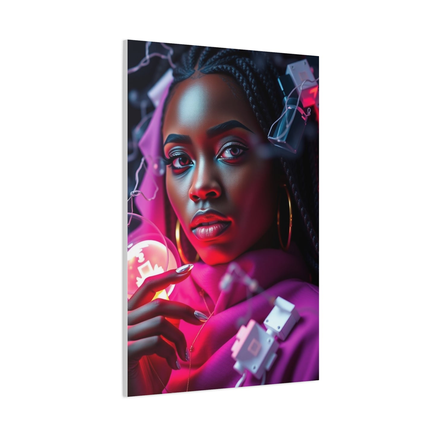 BlackGirlMagic Art Refined Canvas Wall Art & Canvas Print