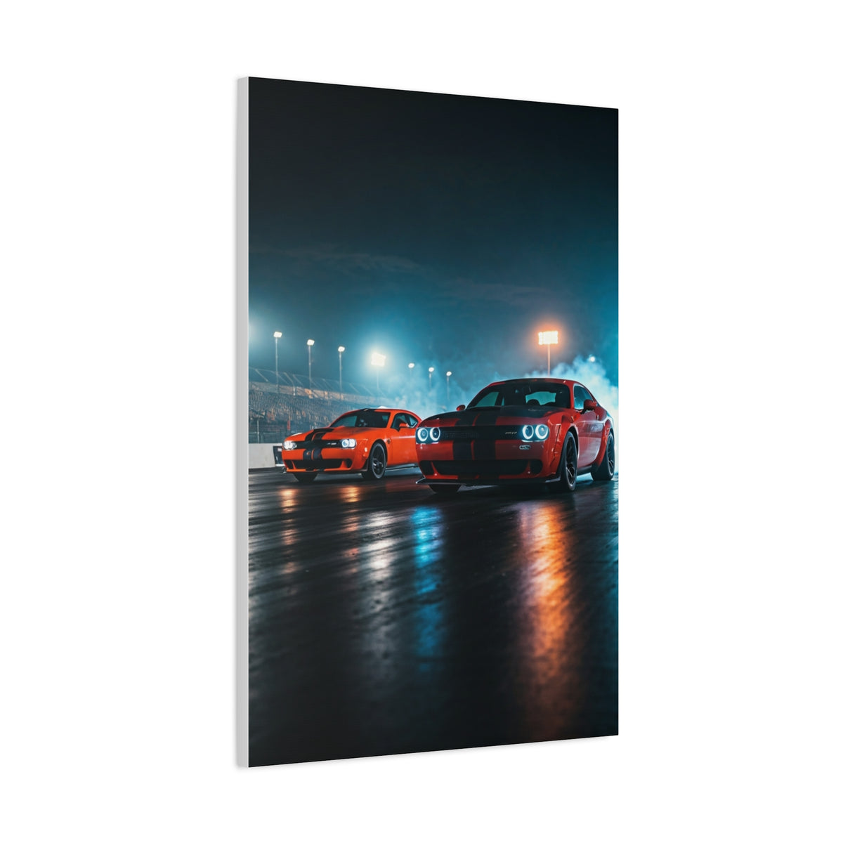 Midnight Pre-Launch Showdown – Hellcat Redeye vs Demon 170 Wall Art & Canvas Prints