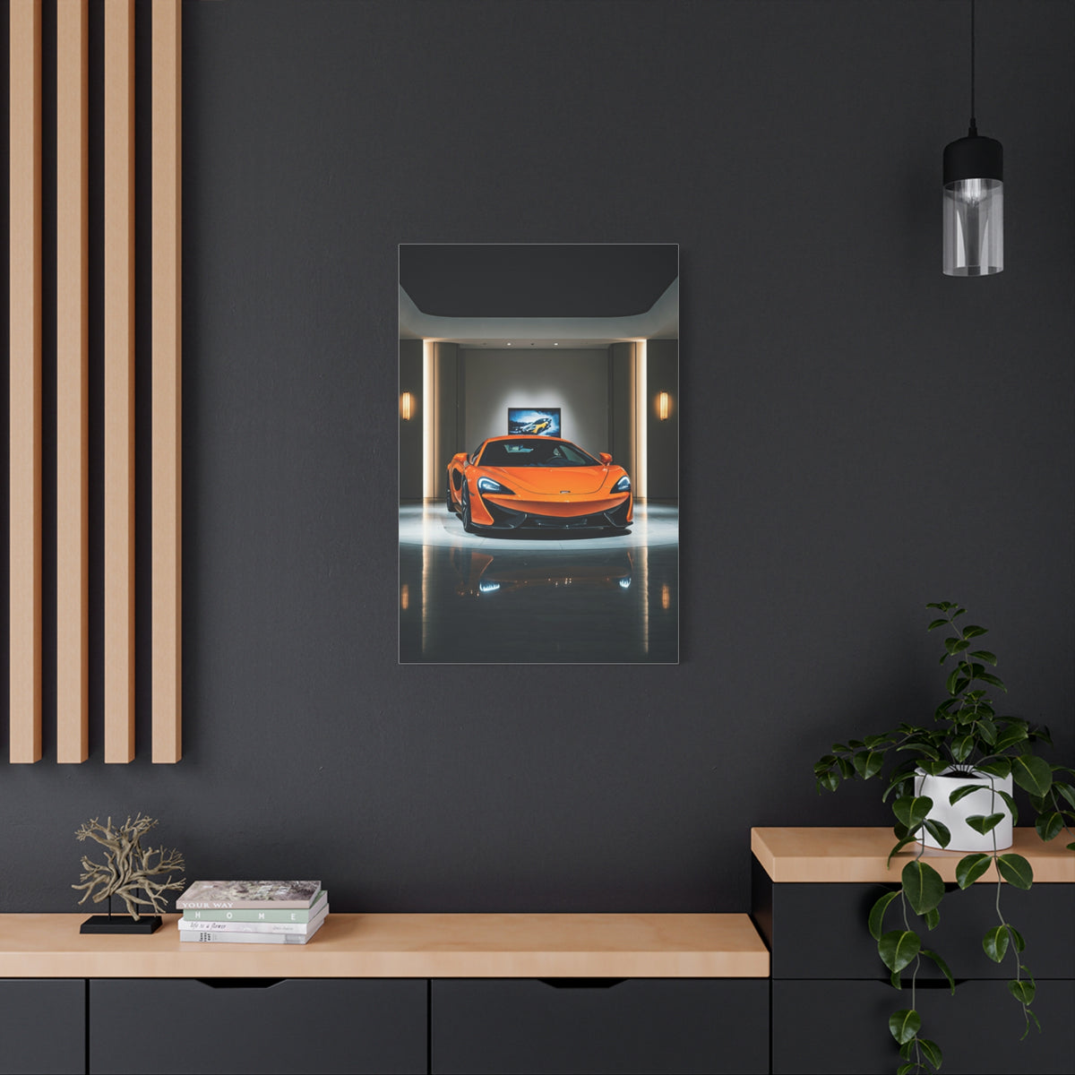 Dream Garage McLaren 570S Gallery Display Wall Art & Canvas Prints