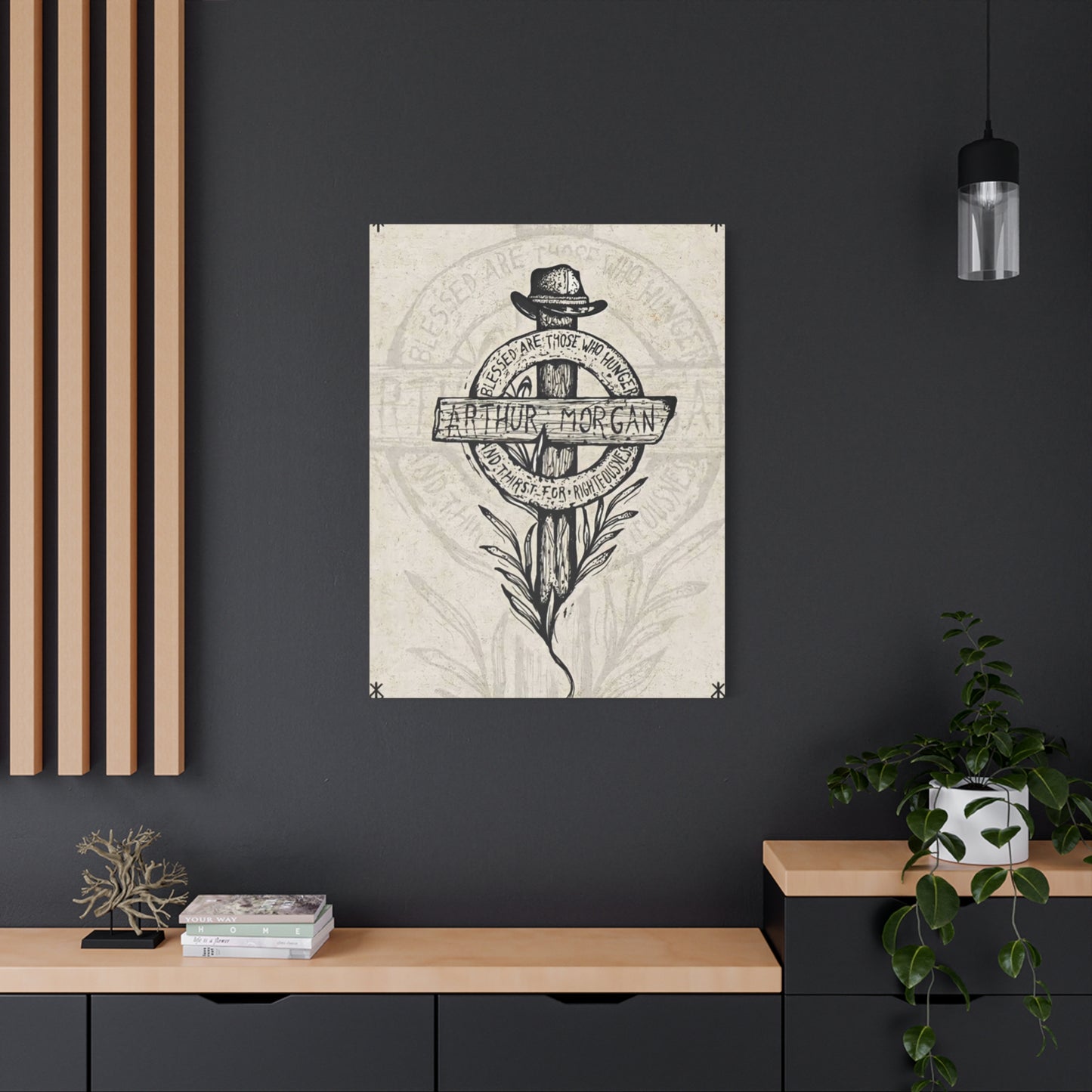 Arthur Morgan Sketch Wall Art & Canvas Prints