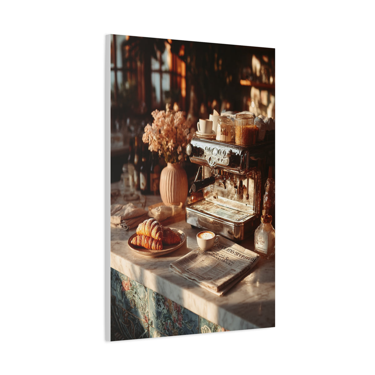 Italian Espresso Bar Morning Ritual Wall Art & Canvas Print