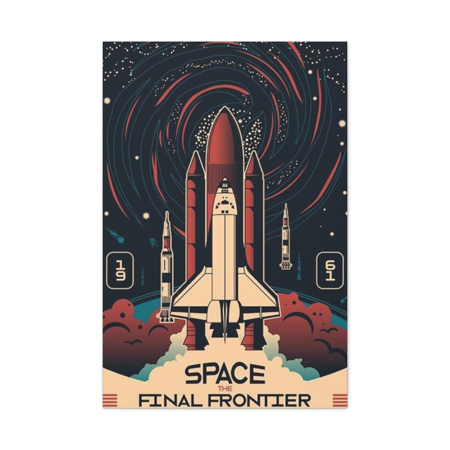 1961 The Space Frontier Wall Art & Canvas Prints