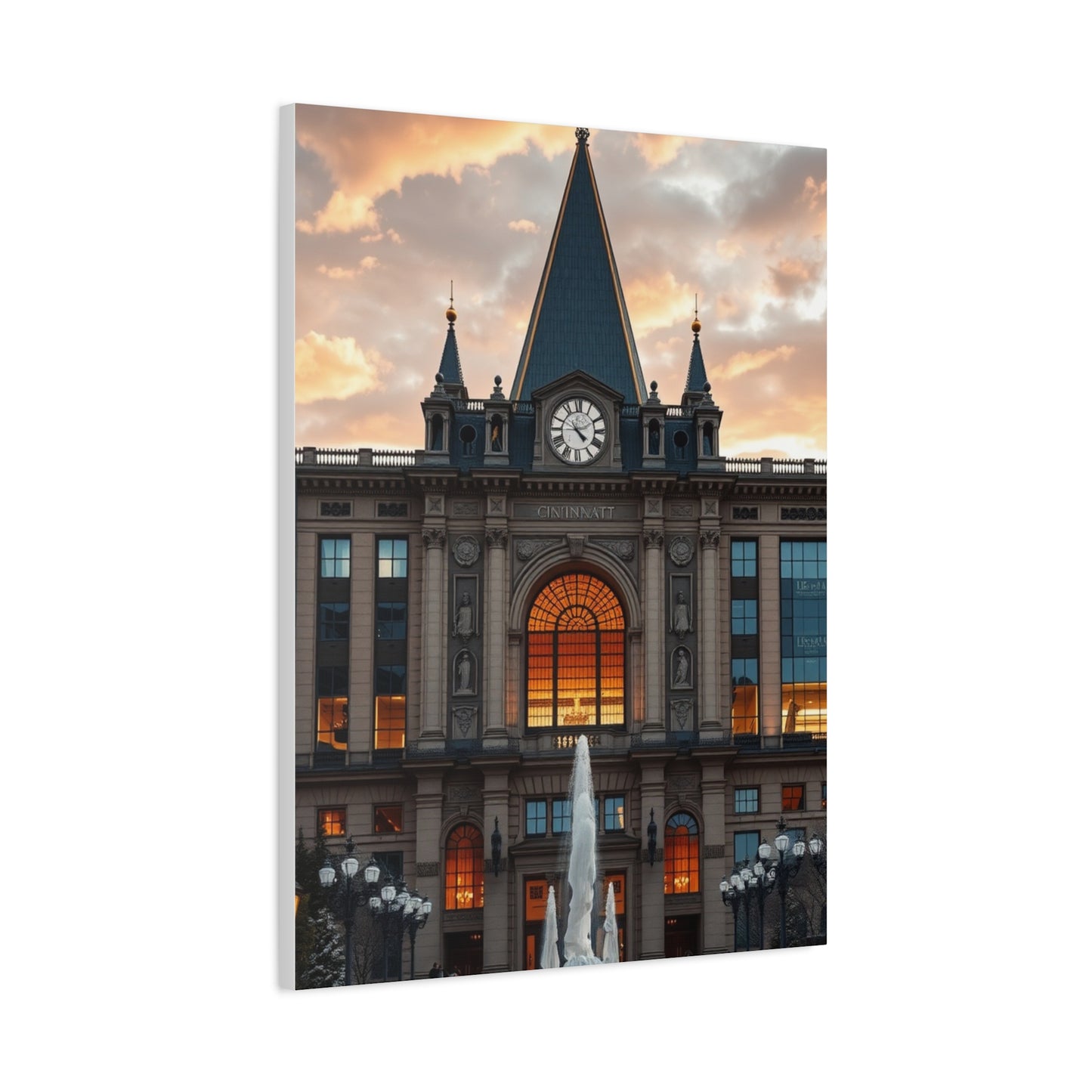 Cincinnati Art Supreme Canvas Wall Art & Canvas Print