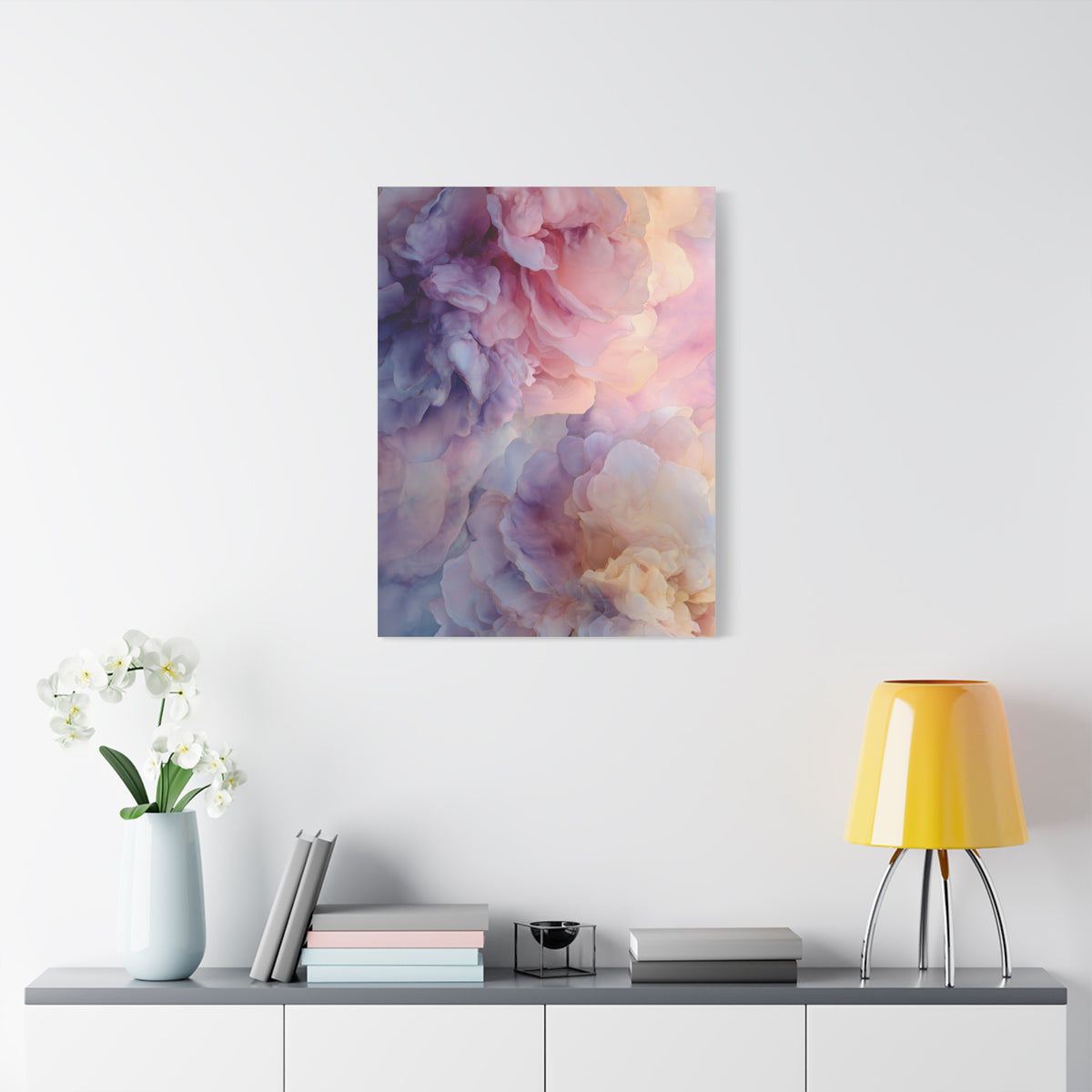 Soft Organic Floral Abstract Wall Art & Canvas Print