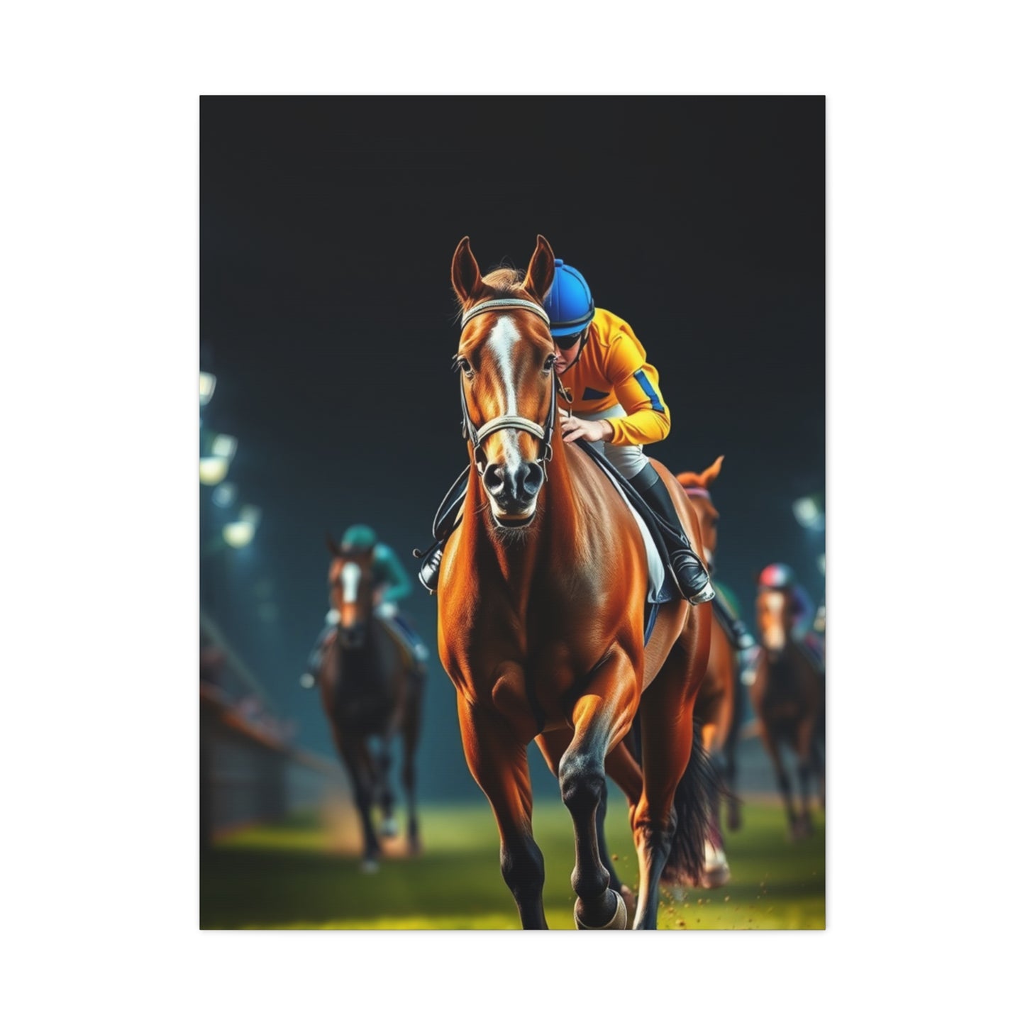 Collection Horse Racing Art Wall Art & Canvas Print