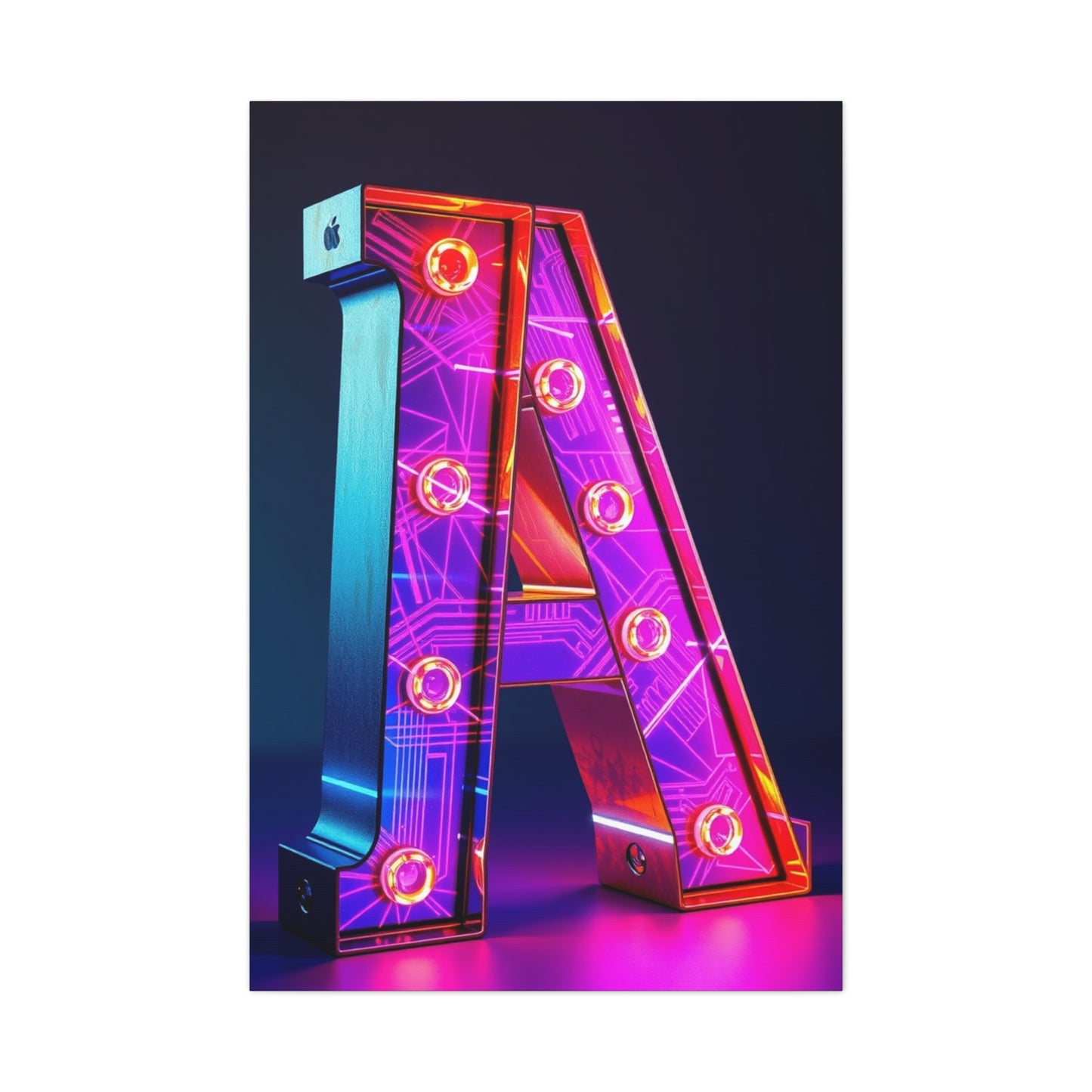 Alphabet & Letter Art Artisan Canvas Wall Art & Canvas Print