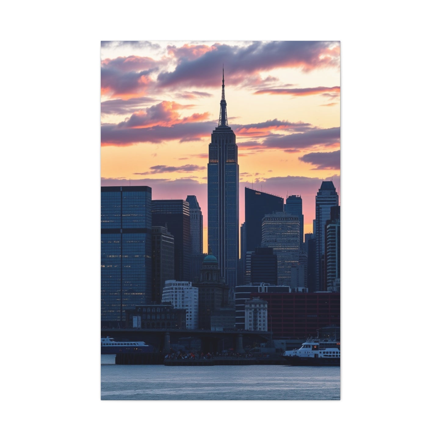 NYC Skyline Art Luxury Canvas Wall Art & Canvas Print