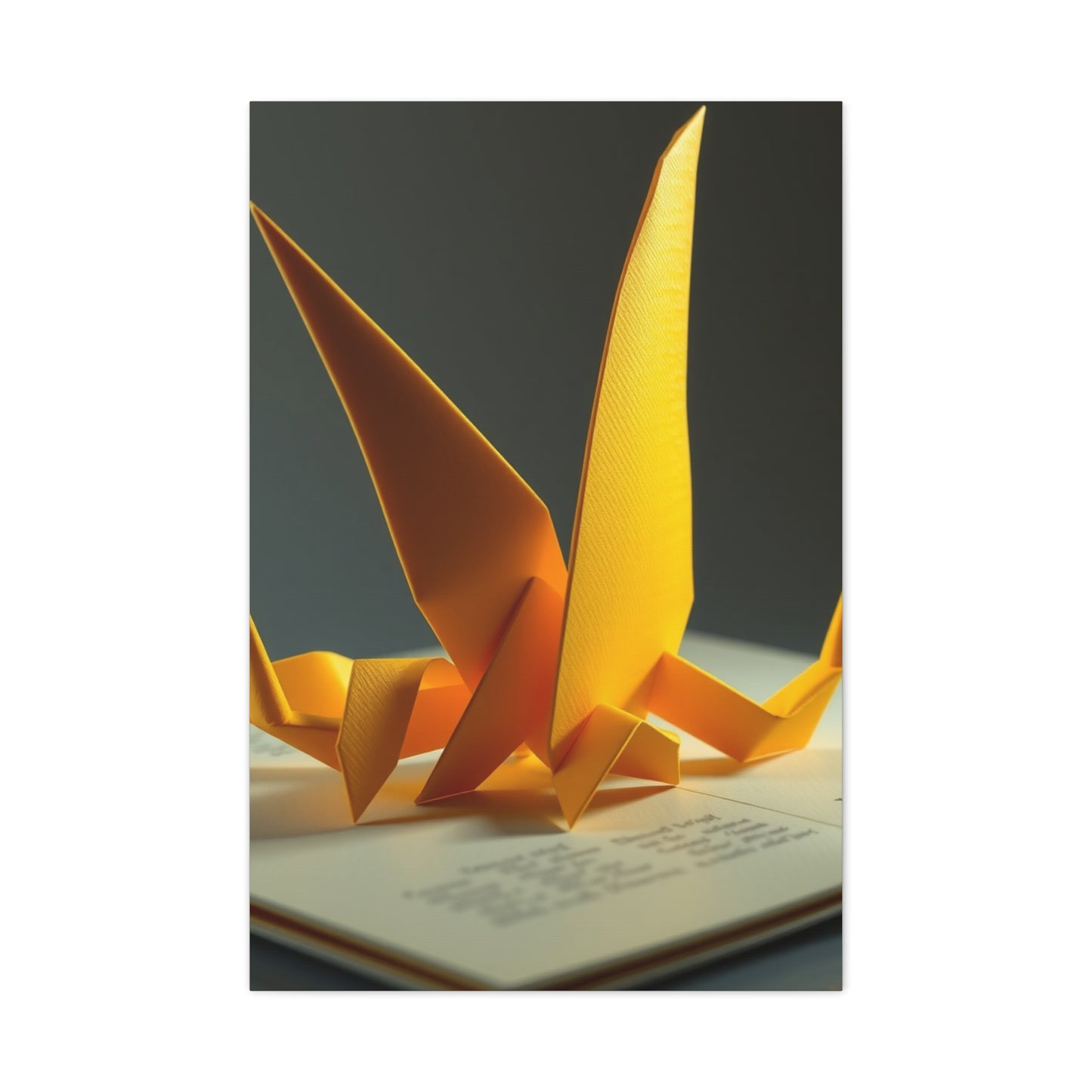 Origami Enchantment Canvas Wall Art & Canvas Print